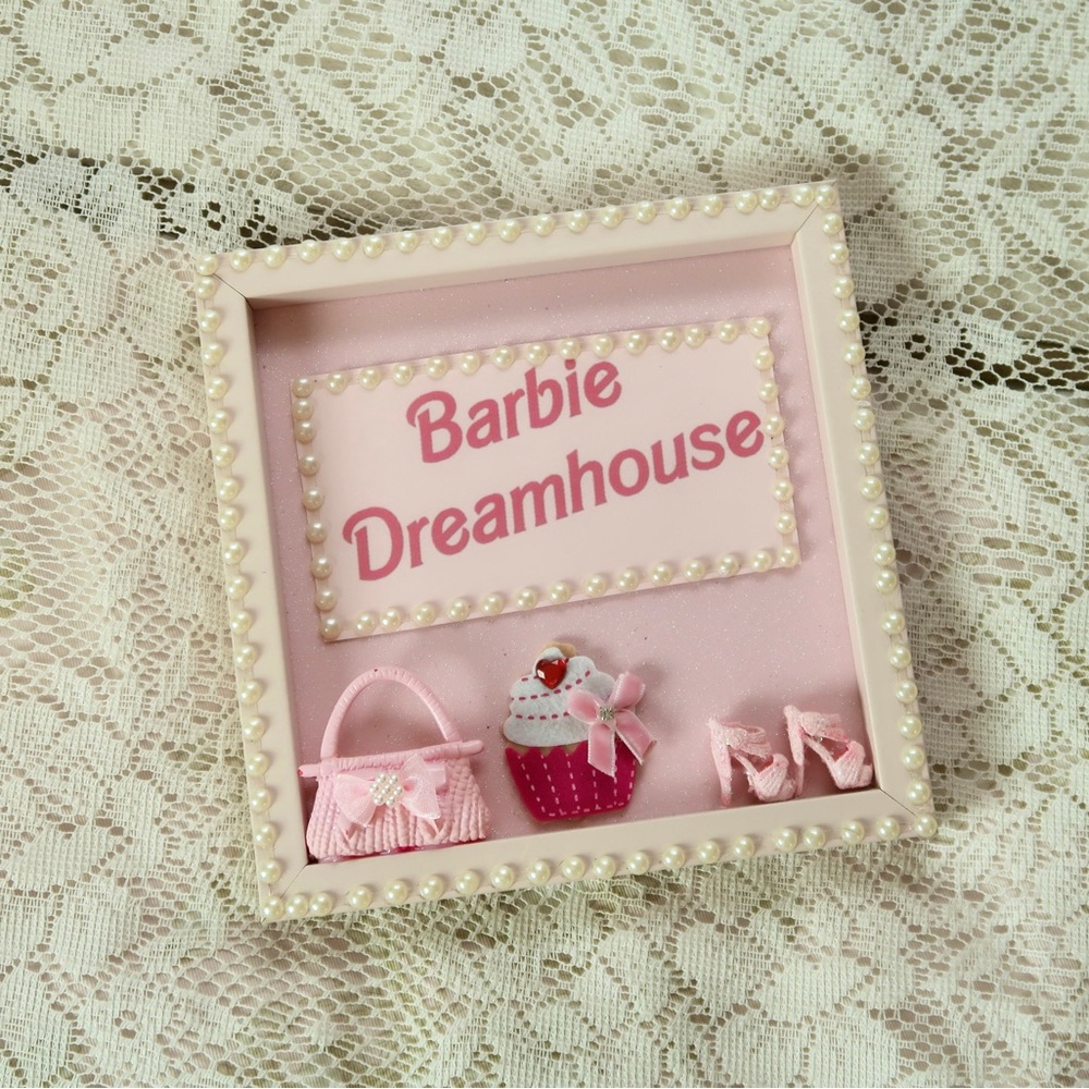 Barbie Dreamhouse Home Decor Sign